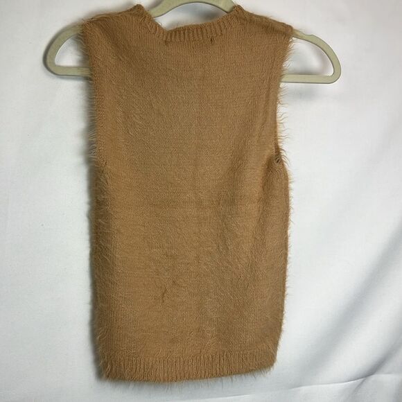 Vero Moda Poilu Tan sweater vest NWT size XS - Picture 5 of 13